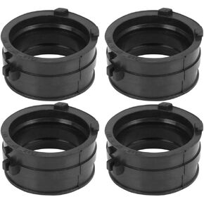 uxcell 4pcs Motorcycle Carburetor Intake Manifold Boots Connectors for Honda CBR900RR