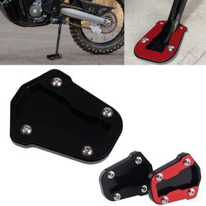 Motorcycle Accessories Kickstand Extender Foot Side Stand Enlarger Extension Pad Shelf For Honda CRF300L CRF 300 L CRF300 Rally 2021 2022 (red)