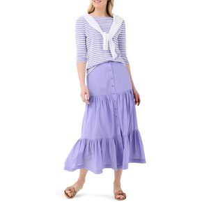 NIC+ZOE Women's Cotton Tiered Skirt