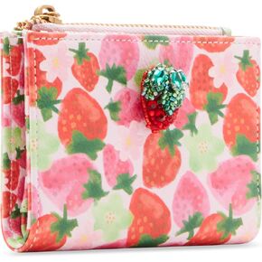 Betsey Johnson Fresh N Fruity Bifold Wallet, Pink
