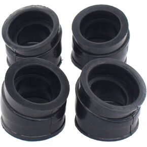 MOTOKU Pack of 4 Carburetor Intake Manifold Carb Flange Boot for CB750C CB750F CB750K CB750L Nighthawk 750