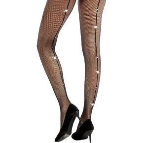 Back Seam Pantyhose for women High Waist Sheer Seamed Tights Sexy Stockings