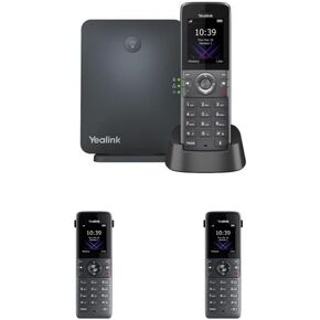 Yealink IP Phone W73P Bundle of W70B Base and W73H handset + 2-Unit W73H Handset