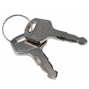 JEENDA 2PCS Ignition Keys TC832-31810 1900-0914 Compatible with Kubota BX1880 BX1880-1 BX2380 BX2380-1 BX23S BX23S-1 BX2680 BX2680-1 ZD1511LF ZD1511LF-3 ZD1511RL ZD1511RL-3 ZD1511RLF ZD1511RLF-3