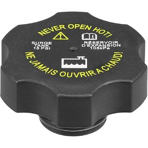 X AUTOHAUX Car Radiator Coolant Recovery Cap Radiator Cap Replaces 15075118 for GMC Sierra 3500 2001-2006