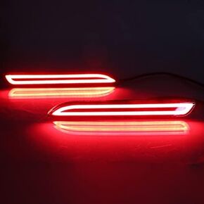 LED Rear Bumper Reflector Tail Lights For Toyota Camry Rav4 Sienna Avalon Venza Matrix Sienna Lexus Brake Turn Signal Sequential Auto Lighting Accessories Fog Lamp