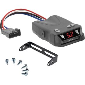 Tekonsha 8507120 Brakeman IV, Time-Delay Brake Controller for Trailers with 1-4 Axles, Black