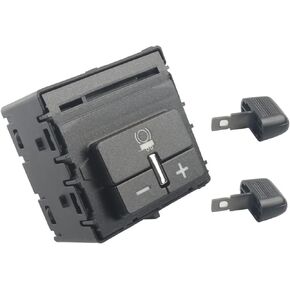 84108373 Black Trailer Brake Control Switch Assembly Compatible with Chevy Colorado Silverado Suburban, 2015-2020 Tahoe - GMC Canyon Sierra, 2016-2020 Yukon 23145874, 601226 Trailer Brake Controller