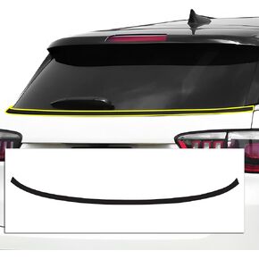 BOGAR TECH DESIGNS for Jeep Compass 2018+ Chrome Delete Overlay Cover Replacement