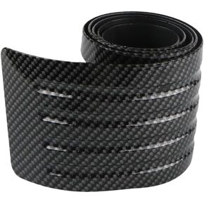 Trunk Stripe 1pc car Rear Protector Rear Bumper Protector Guard Adhesive Strips Bumper Protector Trim Rear car Bumper Protector Trunk Door Entry Guards Rear Trim Stripe