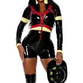 Forplay womens Keep It Lit Sexy Firefighter Costume