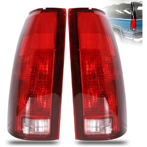 Tail Light Assembly Compatible With Chevrolet/GMC C/K Truck 1988-1998 1992-2000 Yukon 1995-2000 Tahoe 1992-1994 Blazer 1992-1999 Suburban