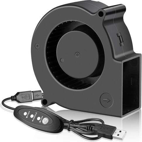 GDSTIME 50 مم مروحة USB، 50 مم × 15 مم منفاخ 5 فولت تيار مستمر مروحة تبريد بدون فرش in Kuwait