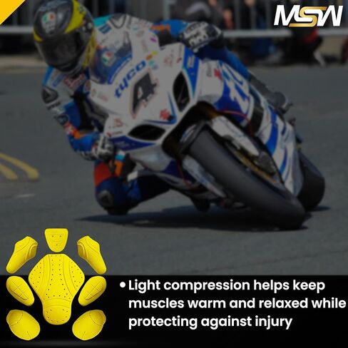 حزمة من وسادات الدروع المعتمدة من المستوى 2 من CE مكونة من 8 قطع، وواقيات الظهر والكتف والورك والفخذ والمرفقين المعتمدة من المستوى 2 لسترات الدراجات النارية. in Kuwait