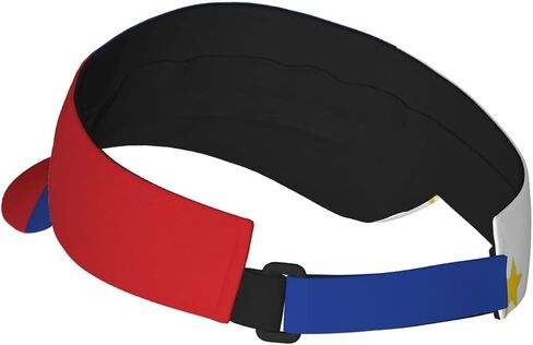 Visor Hats American Flag Sun Sports Adjustable Beach Colorful Cap& Hat Men Women Adults in Saudi Arabia