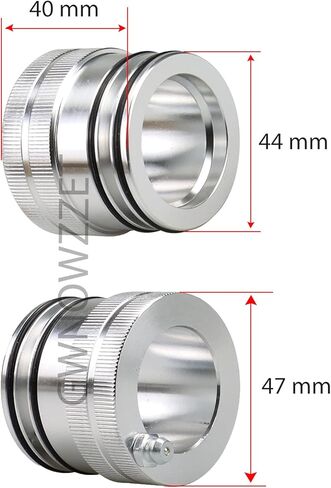 شحم محمل العجلة الخلفية الأمامية 44 مم مناسب لـ Polaris RZR 900 1000، RZR XP Turbo ولجميع Polaris ATV UTV مع محامل عجلات 44 مم in Kuwait