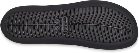 Crocs 209429-001-J3 Brooklyn Flat K Black Black in Saudi Arabia