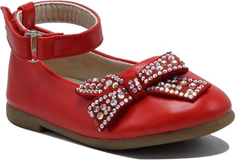 Toddler/Little Kid Girl's Ballet Flat Ankle Strap Shoes Party Dress Shoes in Saudi Arabia