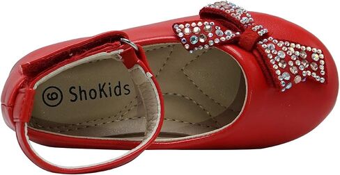 Toddler/Little Kid Girl's Ballet Flat Ankle Strap Shoes Party Dress Shoes in Saudi Arabia
