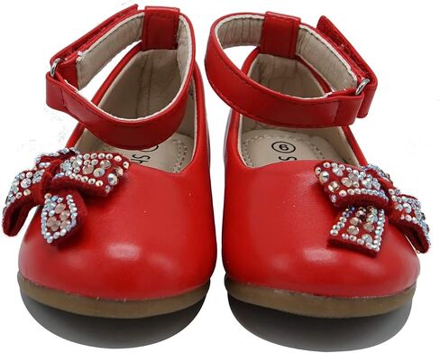Toddler/Little Kid Girl's Ballet Flat Ankle Strap Shoes Party Dress Shoes in Saudi Arabia