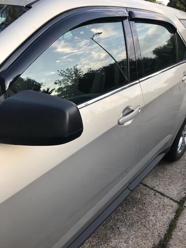 94924 External Durable Side Window Rain Guards, 4pcs Tape On Waterproof Replacement Wind Deflector, Window Visors fit for 2003-2009 Toyota 4Runner in Saudi Arabia