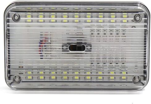 uxcell DC 12V White 36 LED Rectangular Dome Roof Ceiling Light for Car Interior in Saudi Arabia