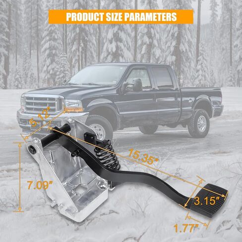 RANSOTO استبدال مجموعة دواسة القابض YC3Z7B633BA المتوافقة مع 1999-2003 Ford F250 F350 F450 F550 Super Duty in Saudi Arabia