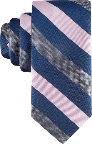 Haggar Men's Stripe Pattern Self-tie Necktie in Saudi Arabia