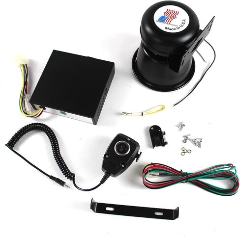 400 واط DC12V 9 الصوت بصوت عال سيارة جهاز إنذار للتحذير الشرطة النار مكبر صوت نظام + هيئة التصنيع العسكري سيارة بوق الإنذار هيئة التصنيع العسكري 9 قطع غيار السيارات الصوت in Saudi Arabia