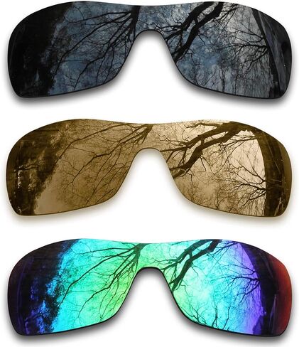 3 Pair Polarized Replacement Lenses for Oakley Antix Pack in Saudi Arabia