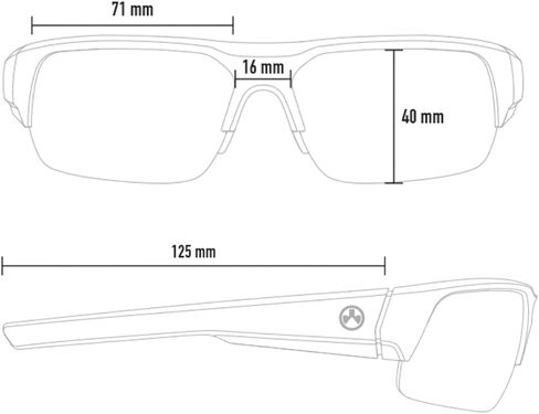 Magpul Helix Sunglasses Tactical Ballistic Military Eyewear Shooting Glasses for Men and Women in Saudi Arabia