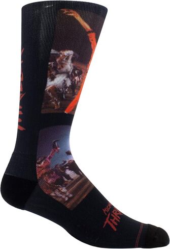 Michael Jackson Officially Licensed Dye Sublimation Crew Socks - Cushioned Novelty Socks for Men and Women in Saudi Arabia