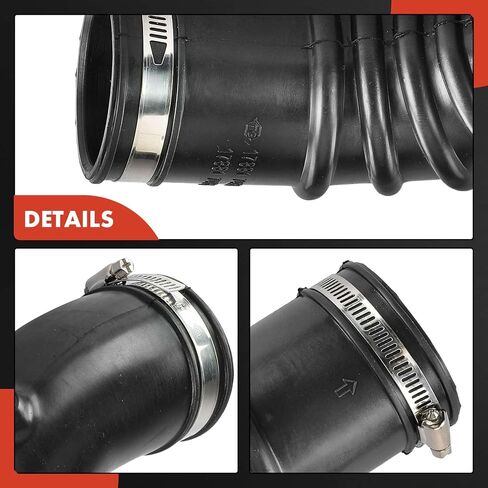 A-Premium Engine Air Intake Hose Tube W/Clamps [fits DOHC, 4Cyl 2.2L, Gas] Compatible with Toyota Camry 1992-1995, Sedan & Coupe & Wagon Only, Replace# 17881-74390,1788174390 in Saudi Arabia