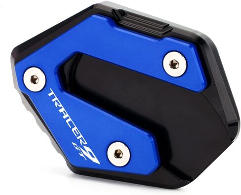 ملحقات الدراجات النارية لـ Yamaha TRACER9 TRACER9GT TRACER 9 GT TRACER 9GT 2021 2022 مسند جانبي للقدم لوحة تمديد مسند للركل لوحة حامل Tracer9 Tracer9gt (أزرق-2) in Kuwait