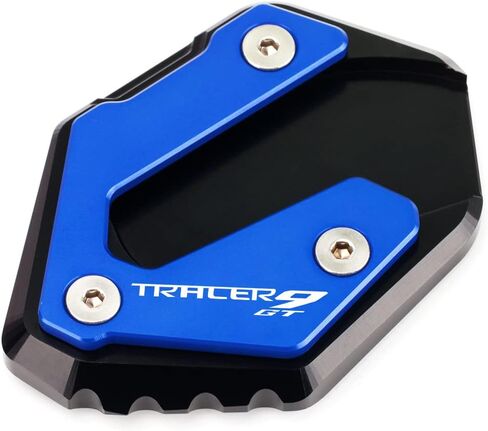 ملحقات الدراجات النارية لـ Yamaha TRACER9 TRACER9GT TRACER 9 GT TRACER 9GT 2021 2022 مسند جانبي للقدم لوحة تمديد مسند للركل لوحة حامل Tracer9 Tracer9gt (أزرق-2) in Kuwait
