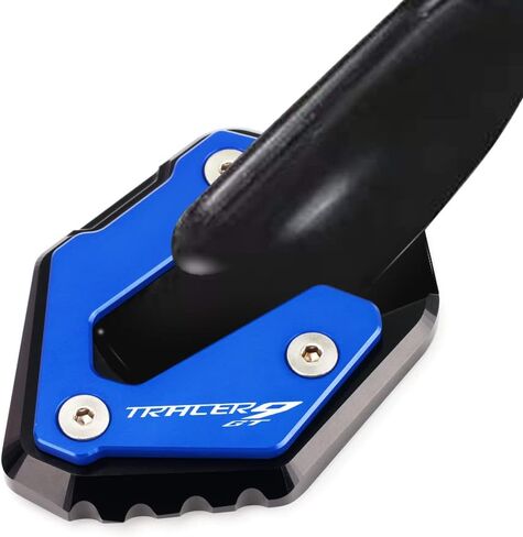 ملحقات الدراجات النارية لـ Yamaha TRACER9 TRACER9GT TRACER 9 GT TRACER 9GT 2021 2022 مسند جانبي للقدم لوحة تمديد مسند للركل لوحة حامل Tracer9 Tracer9gt (أزرق-2) in Kuwait