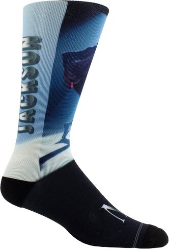 Michael Jackson Officially Licensed Dye Sublimation Crew Socks - Cushioned Novelty Socks for Men and Women in Saudi Arabia