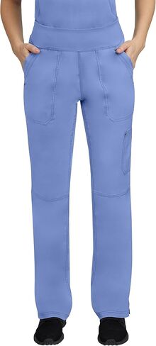 Healing Hands Scrub Set For Women with 7 Pockets, V-Neck Scrub Top 2245 and Knit Waistband Scrub Pant 9133, Ceil- XL Top/XL Pant in Saudi Arabia