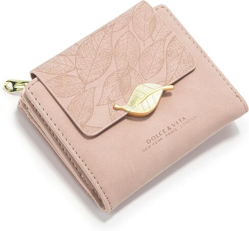 Wallets For Women Large Clutch Wristlet Phone Ladies Girls Cute Long Bifold Purse Unique Original Gift (Pink/Small) in Saudi Arabia