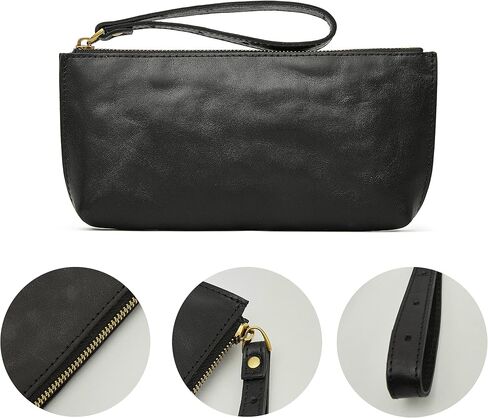 دوريس آند جاكي محفظة يد من جلد الماعز من جلد الماعز حقيبة صغيرة لطيفة مع حزام (3 أوف وايت) in Kuwait