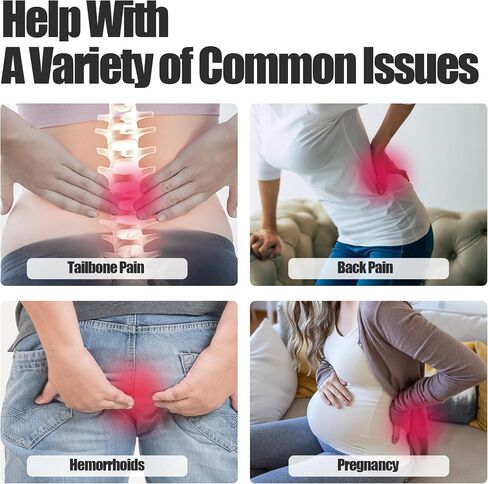 Donut Seat Cushion for Tailbone Pain Relief with Adjustable Samll Pillow,Hemorrhoid Pillows for Car Seat Office Chair,Butt Pillow for Postpartum Pregnancy & After Surgery Sitting Relief in Saudi Arabia