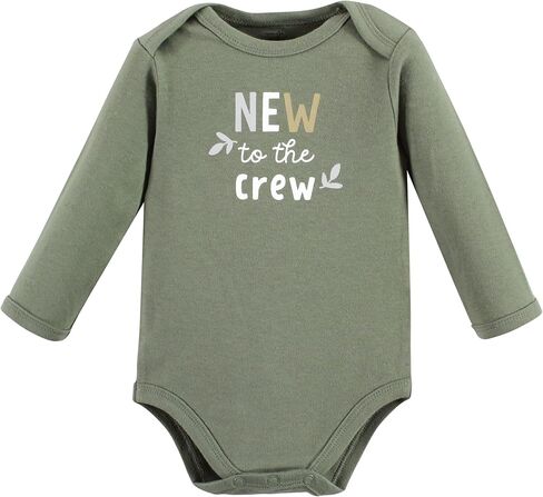 Touched by Nature baby-girls Organic Cotton Long-sleeve Bodysuits in Saudi Arabia