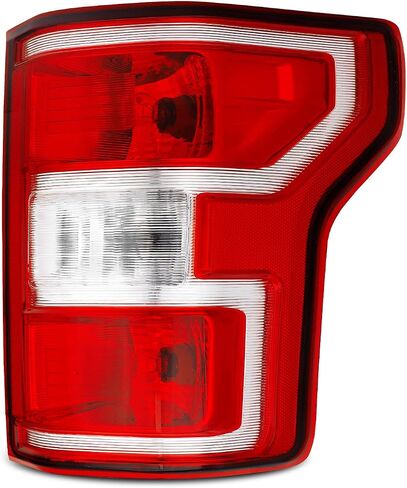 Tail Light Rear Lamp Fit For 18 19 20 2018 2019 2020 Ford F150 F-150 With Bulbs And Harness (Chrome Trim - R) in Saudi Arabia