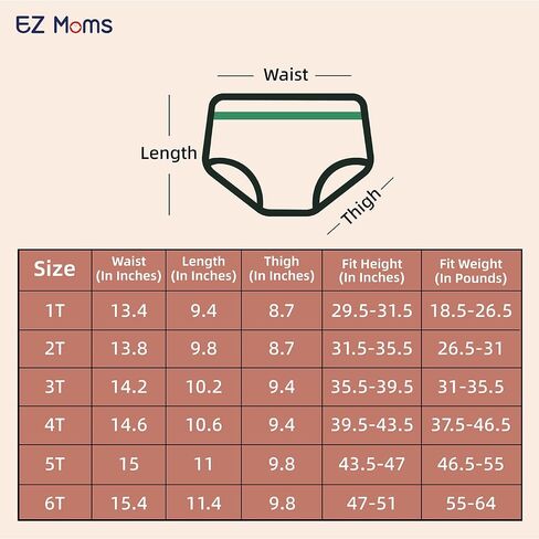 EZ Moms 10 Pack Boys Diaper Covers Plastic Training Pants for Toddlers Reusable Plastic Underwear Covers for Potty Training Breathable Rubber Pants for Babies Soft Waterproof Diaper Cover for Boys 3T in Saudi Arabia