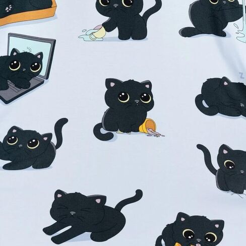 تي شيرت Oodie Black Cat للنوم in Saudi Arabia