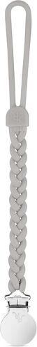 Ryan & Rose Cutie Clip Braiden Pacifier Clip - Braided Silicone (Dollhouse) in Kuwait