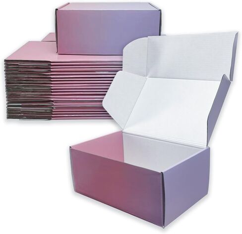 20 Pack Shipping Boxes, 9x6x4 Inches, Medium Corrugated Cardboard Shipping Boxes for Packaging Small Business, Packaging Gift Mailer Boxes for Shipping, Express, Gift Wrapping, Christmas in Kuwait