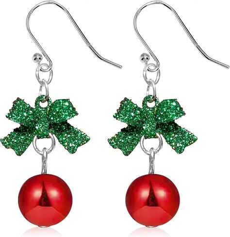 Christmas Theme Earrings Acrylic Cute Santa Claus Gingerbread Reindeer Christmas Stockings Earrings Christmas Jewelry Gift in Saudi Arabia