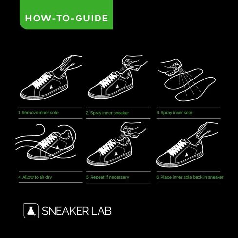 Sneaker LAB Odor Protector - Deodorizer - Eliminate Unwanted Shoe Odor - 4.2 Fl Oz Bottle in Kuwait