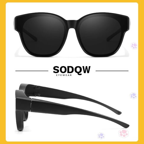 Kids Sunglasses Over Prescription Glasses Sun Glasses for Age 6-12 Boy Girl Polarized Lens Fit Over Sunglasses in Saudi Arabia